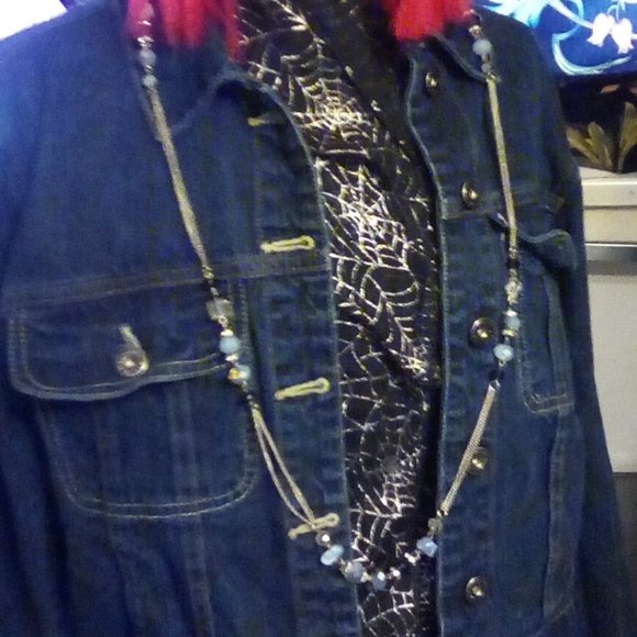 Silver tone necklace - Picture 1 of 10